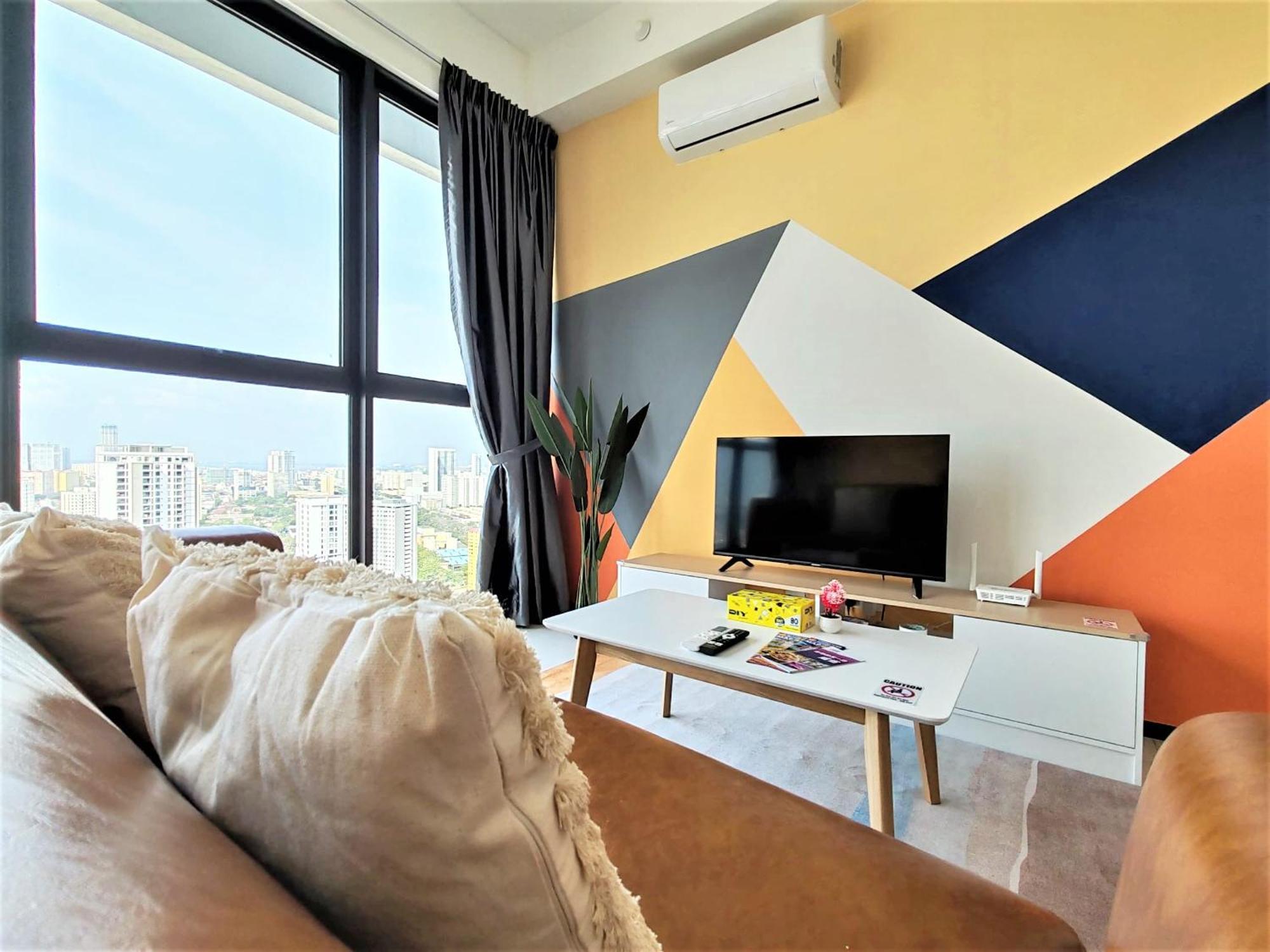 Urban Simplicity Suite, 5 Pax, 2 Car Parks At Urban Georgetown By Superstay Apartment Jelutong