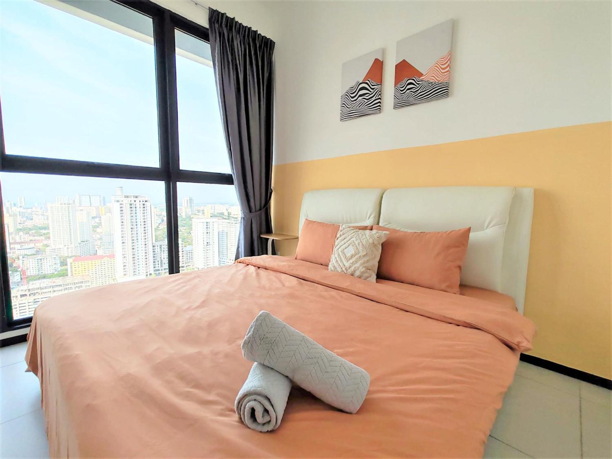 Urban Simplicity Suite, 5 Pax, 2 Car Parks At Urban Georgetown By Superstay Jelutong
